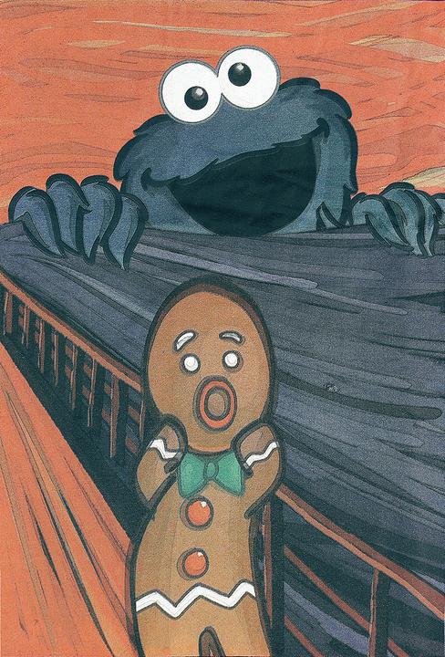 Produktbild The Cookie Monster - Scream (XS)