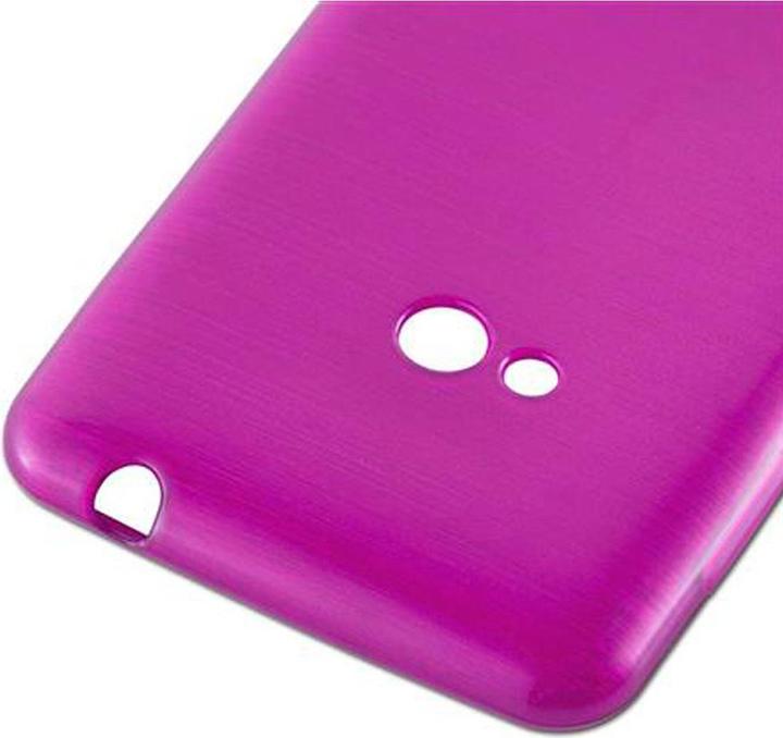 Actual product image Cadorabo TPU Brushed Cover (Nokia Lumia 625)