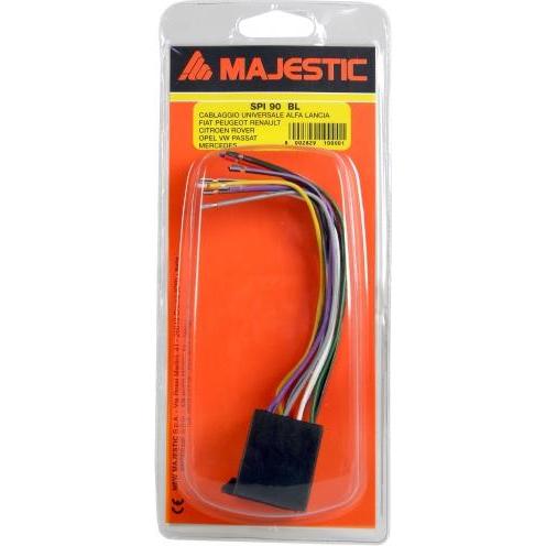 Majestic, Installazione autoradio, SPI-90BL