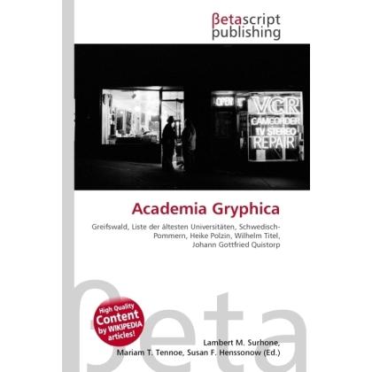 Academia Gryphica, Schulbücher