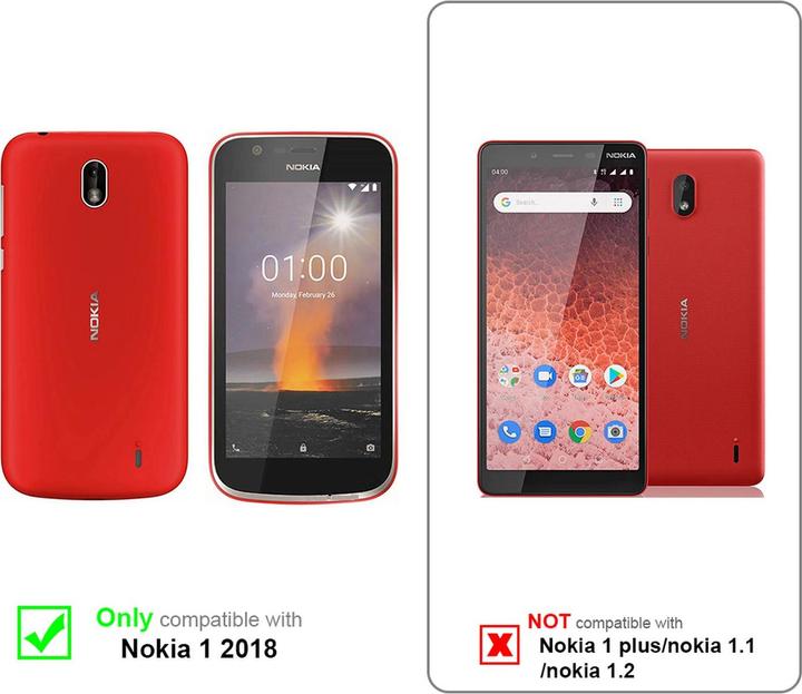 Produktbild Cadorabo Book Classy Style Cover (Nokia 1)