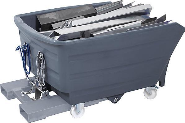 Image du produit kaiserkraft Conteneur basculant à usage intensif en PE (1000 l)