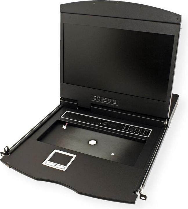 Actual product image Value KVM console with KVM switch - 8 ports - USB - French - 48 cm (19")