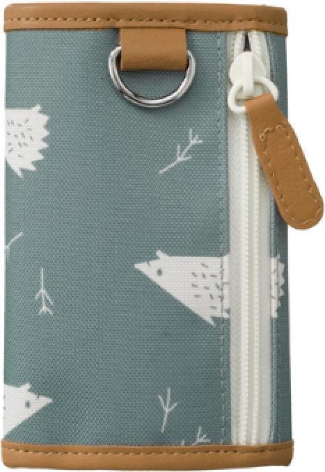 Actual product image Fresk Wallet, hedgehog, mint