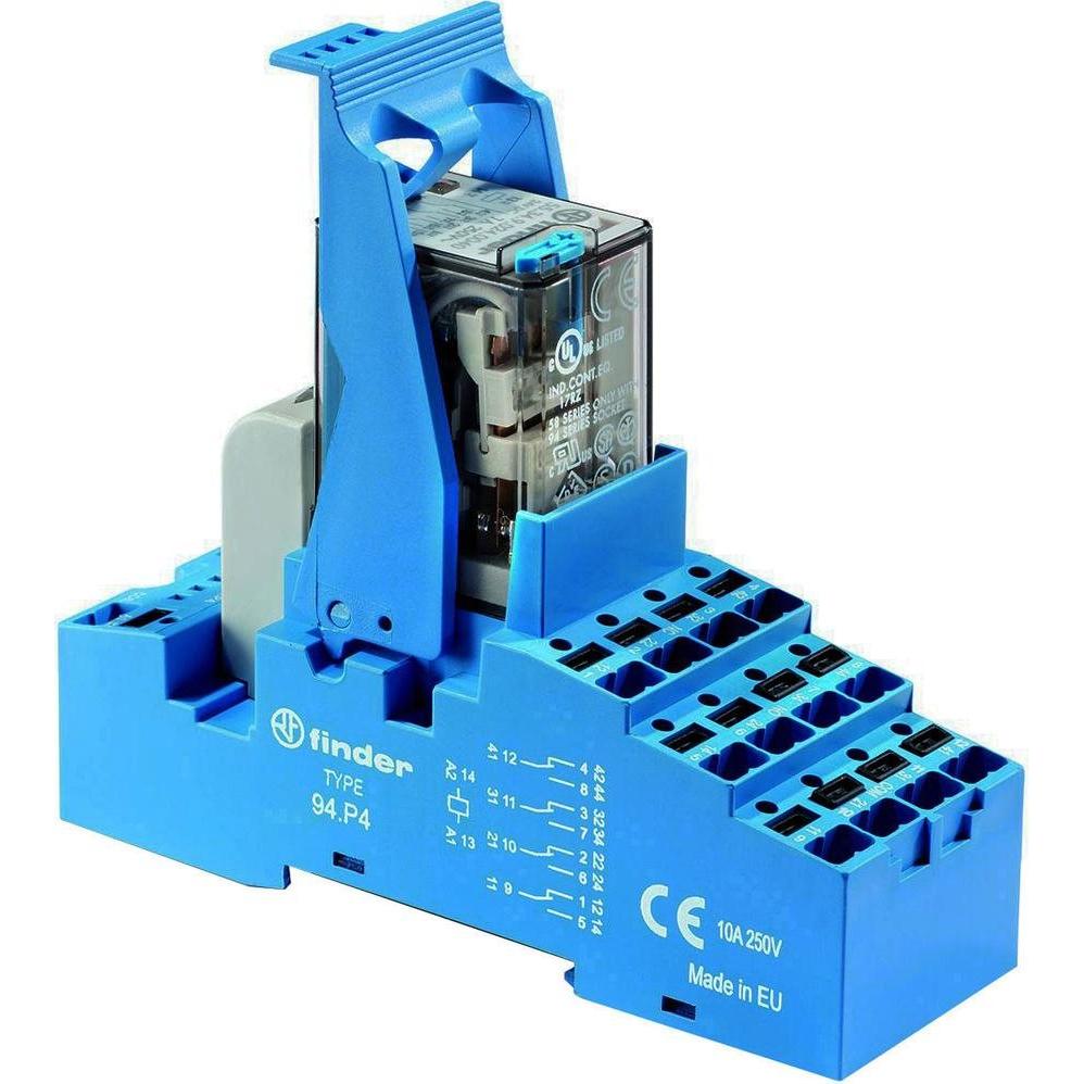 Finder Relay interface module push-in terminals, Relais