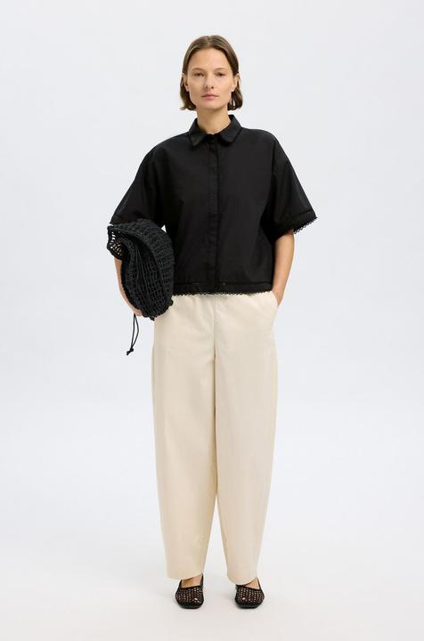 Immagine prodotto Selected Femme Cropped Kurzarmhemd (38)