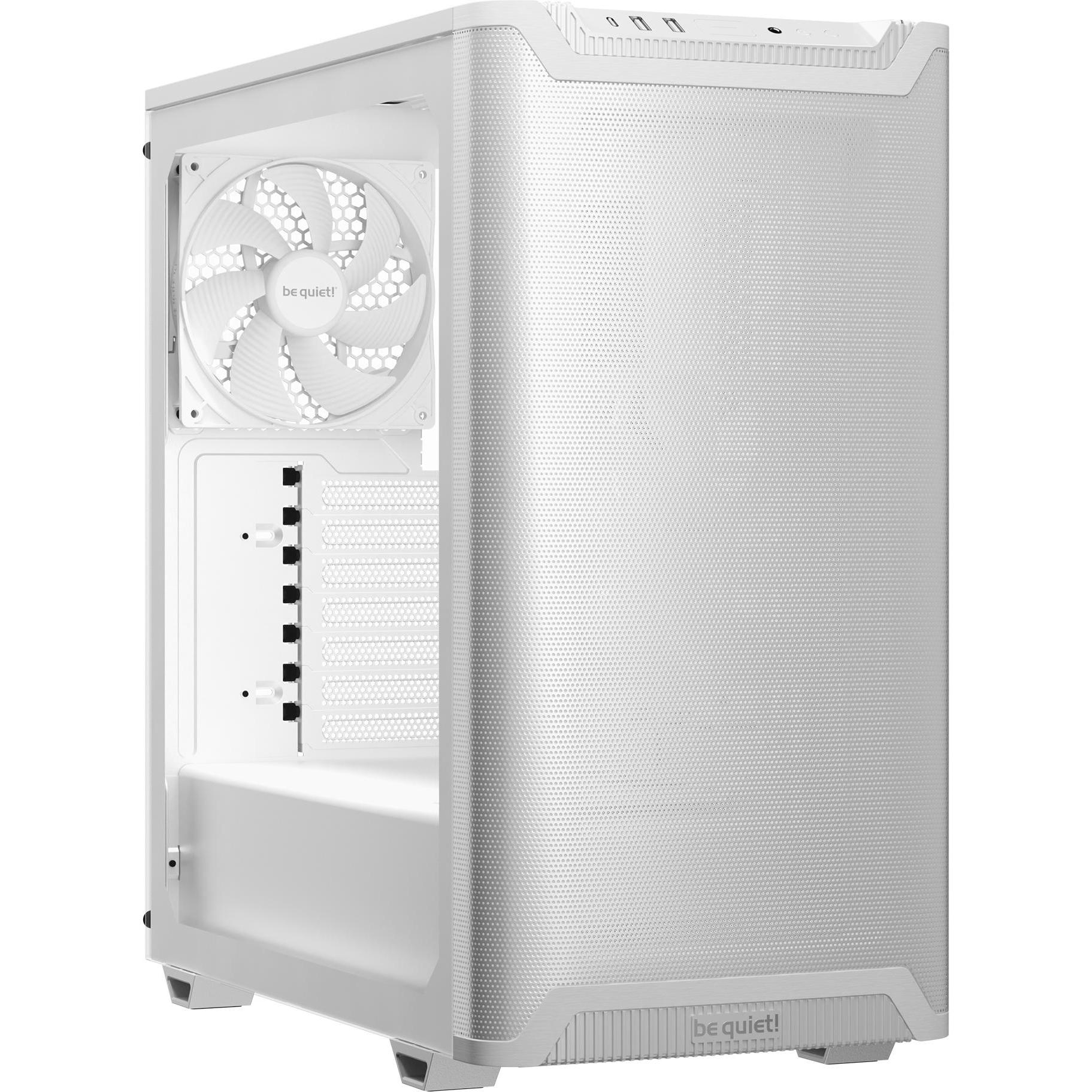 be quiet! Pure Base 501 (mATX, ATX, Mini-ITX), PC Gehäuse, Weiss