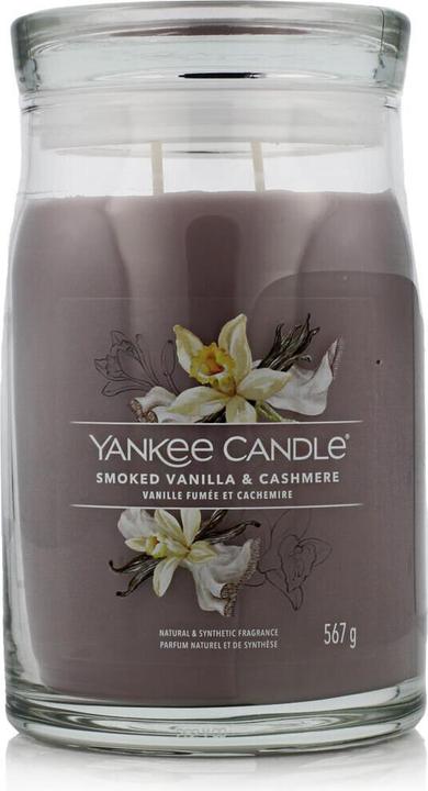 Actual product image Yankee Candle Smoked Vanilla & Cashmere
