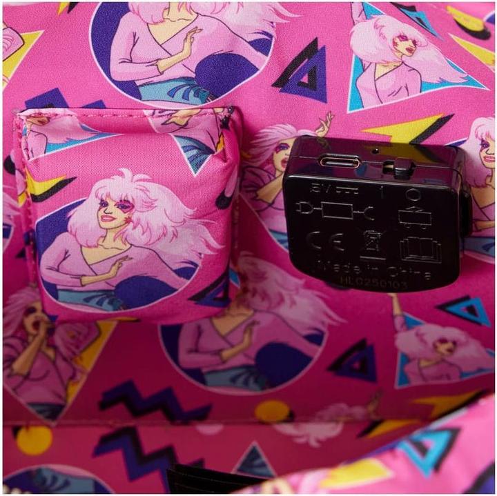 Actual product image Loungefly Hasbro by Crossbody Jem and the Holograms Figural Keytar