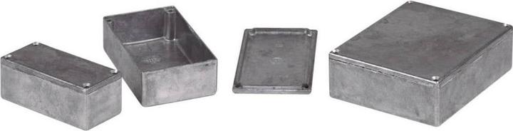 Actual product image Hammond Diecast aluminium enclosure,125x125x75mm (Housing)