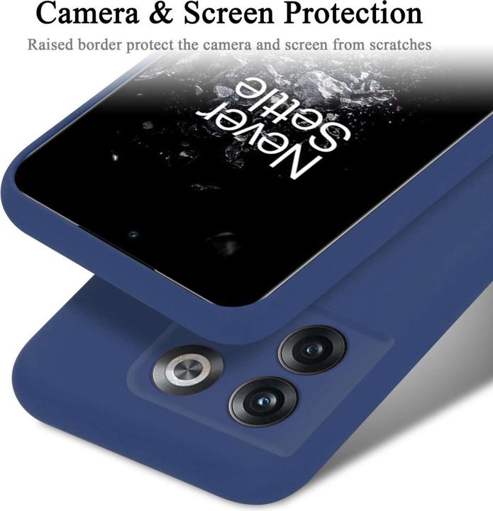 Actual product image Cadorabo Bumper Case for OnePlus 10T / ACE PRO TPU Liquid Silicone Cover for OnePlus 10T / ACE PRO (OnePlus Ace Pro, OnePlus 10T)