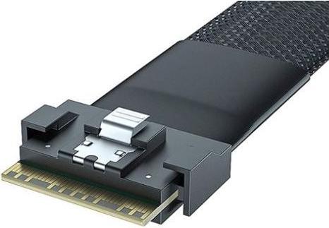 Actual product image Broadcom BCM Cable x8 8654 to 8x1 SATA 1M