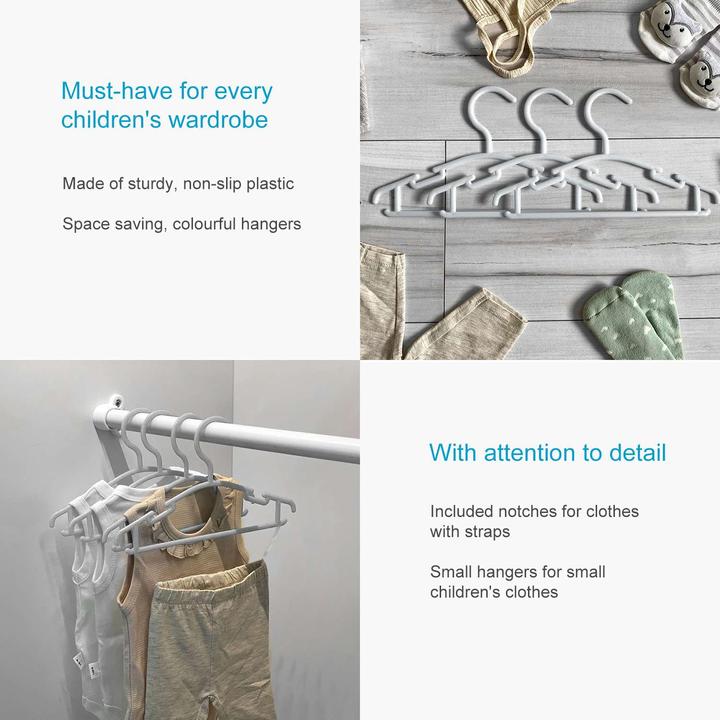 Actual product image Intirilife Clothes hangers for children (10 x)