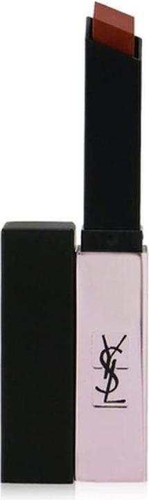 Actual product image Yves Saint Laurent Rouge Pur Couture The Slim Glow Matte No Taboo Chili 213 (Dark red)