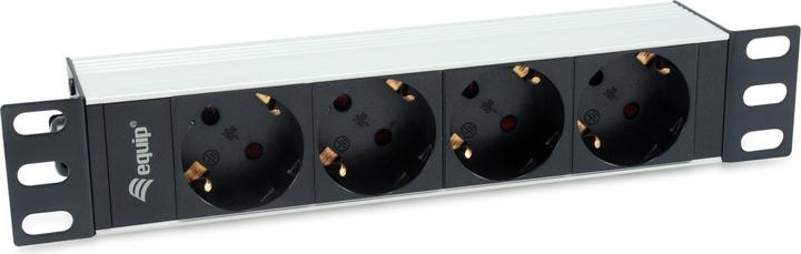 Actual product image equip Power strip 1HE4fach Schuko.CEE.Kabl.si (4 x, CEE 7/3, 1.50 m)