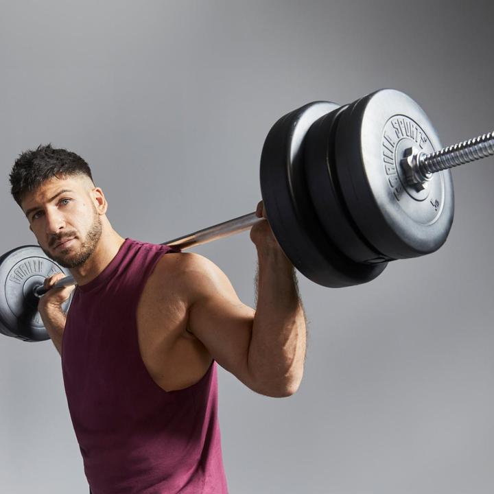 Produktbild Gorilla Sports Sz-Curlhantelset (2 x 10 kg, 4 x 5 kg, 4 x 2.5 kg, 4 x 1.25 kg)