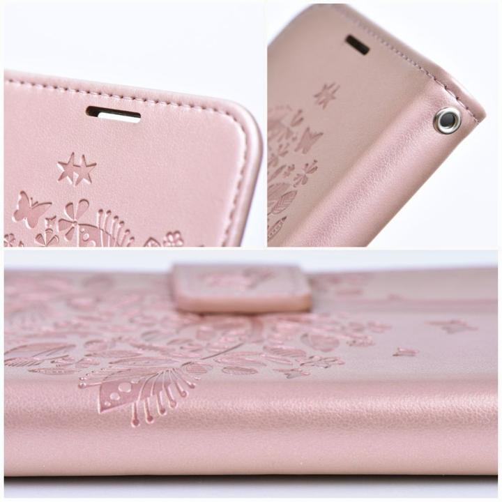 Produktbild Forcell Back panel cover OEM MEZZO Book case for IPHONE 12 / 12 PRO tree rose gold (Apple iPhone 12 Pro)