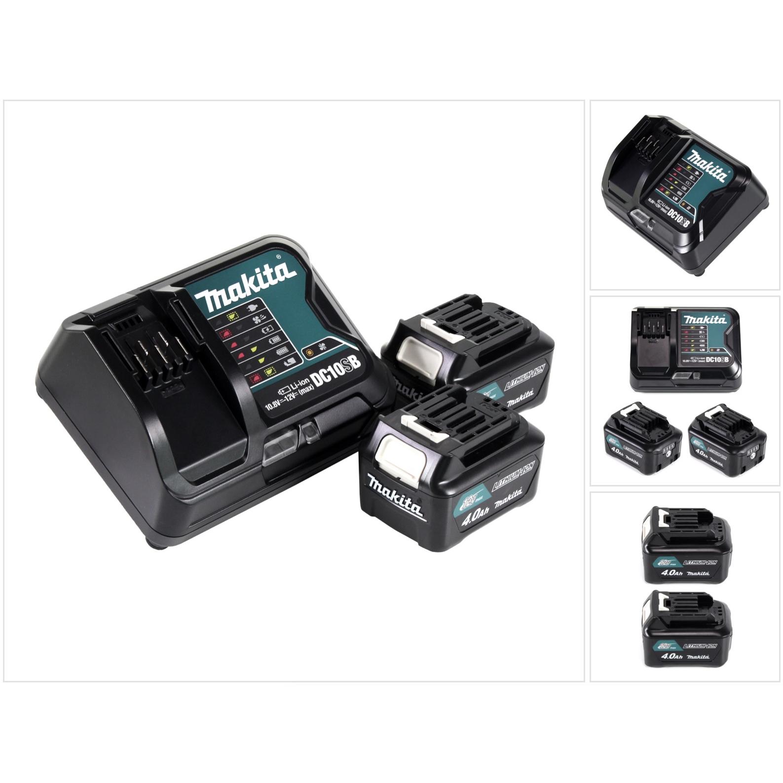 Makita, Batteria + Caricatore, Kit di alimentazione (12 V)