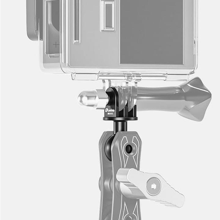 Immagine prodotto Leofoto Gelenk mit GoPro Aufnahme AM-8-10