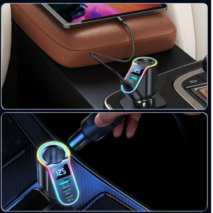 Actual product image Joyroom 150W 4-in-1 Car Charger
