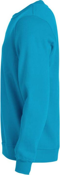 Produktbild Clique Sweatshirt Rundhals Basic 021030, Polyester, Baumwolle, türkis, XL (XL)