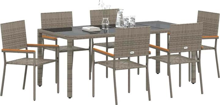 Actual product image vidaXL Garden dining set (190 cm)