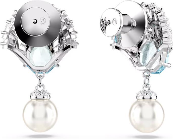 Image du produit Swarovski Idyllia Drop Pendentif d'oreille coquillage bleu (Métal Swarovski)