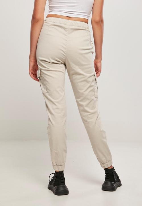 Actual product image Urban Classics Ladies High Waist Cargo Comfort Jogging Pants - 16932 (S)