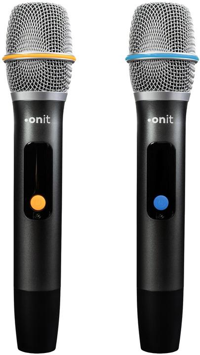 Produktbild Onit Mikrofon Karaoke Mikrofon UHF Wonderwall, 2 Stück