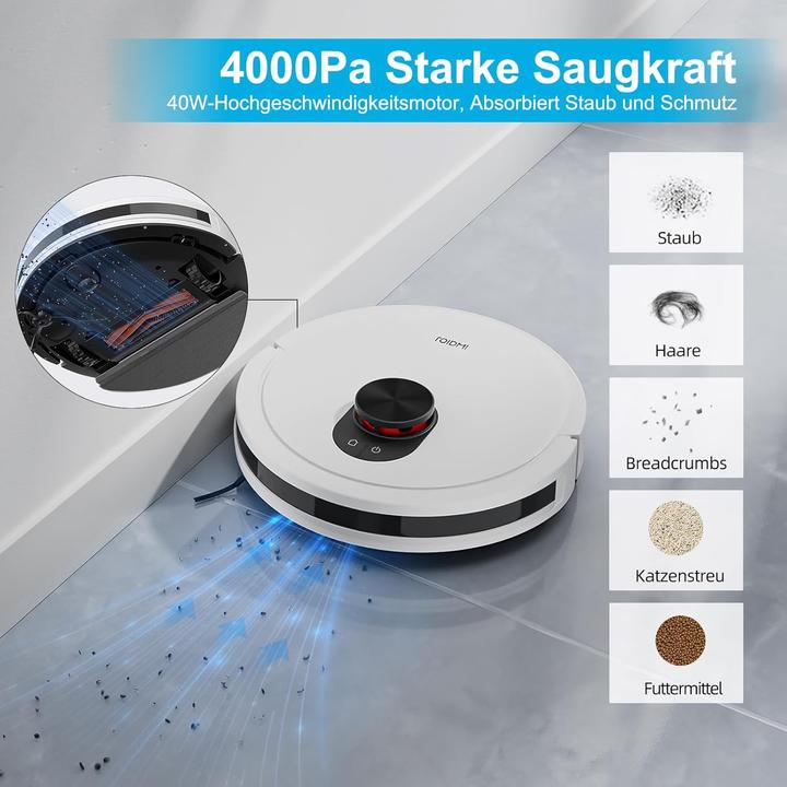 Actual product image Xiaomi Roidmi EVE CC (Vacuum mopping robot)