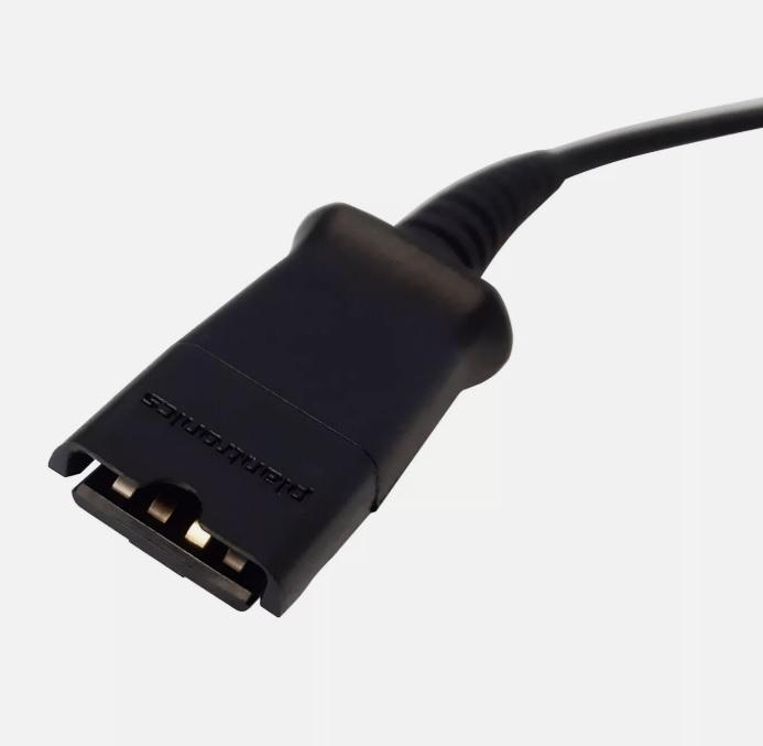 Actual product image Poly H261H HOH VT for hearing aid users (Cable)