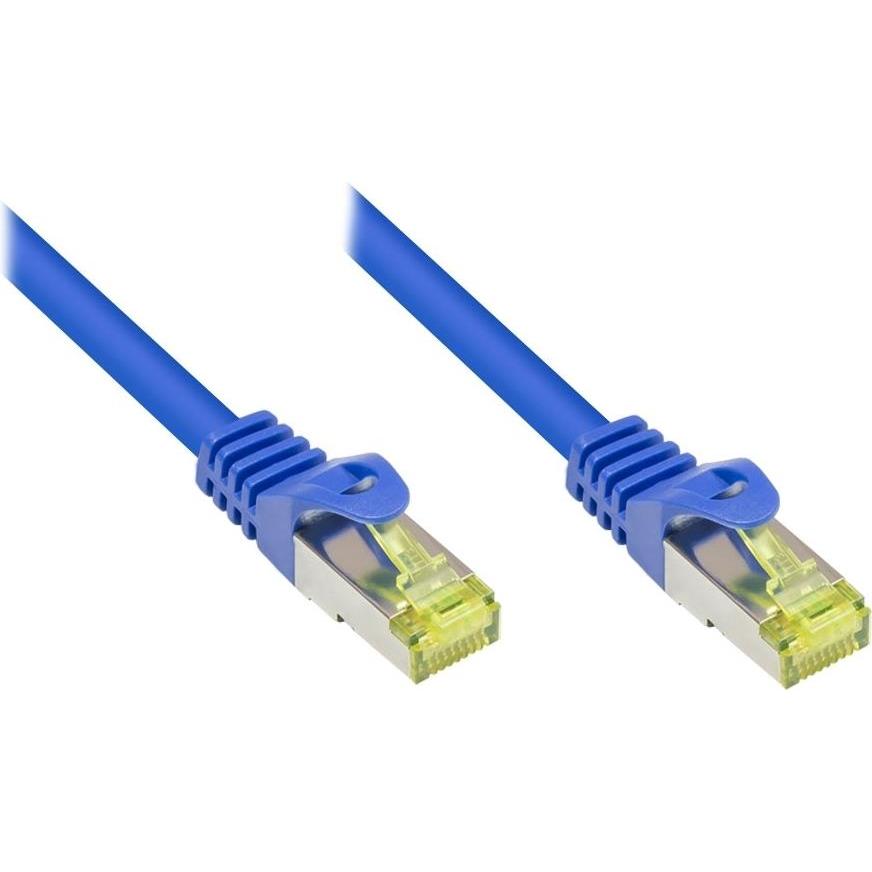 Exsys PatchkabelCat.7 Rohkabel S/FTP PiMF, 250MHz, weiss, 1m (S/FTP, 1 m), Netzwerkkabel