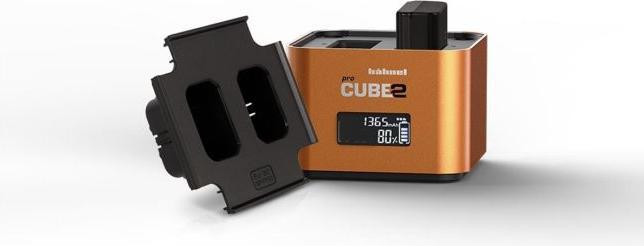 Actual product image Hähnel ProCUBE 2 plate for Sony NP-FW50 battery camera charger