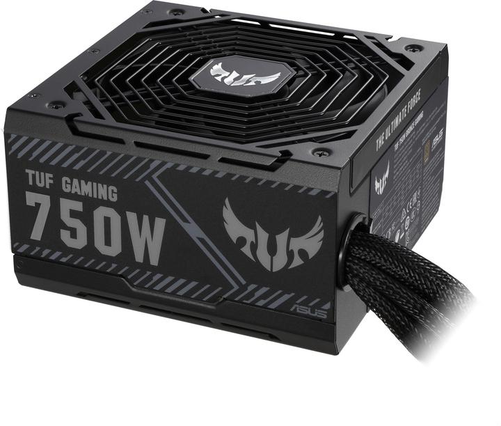 Productafbeelding ASUS TUF Gaming 750W Voeding 20+4 pin ATX Zwart (750 W)
