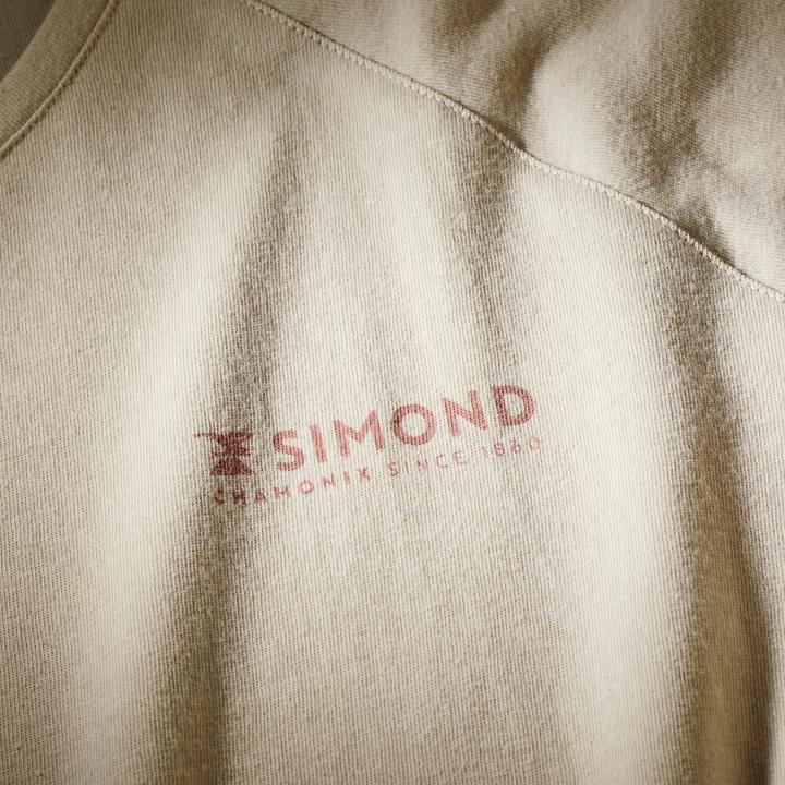 Produktbild Simond Bequemes Damen-T-Shirt zum Klettern, Vertika beige (L)