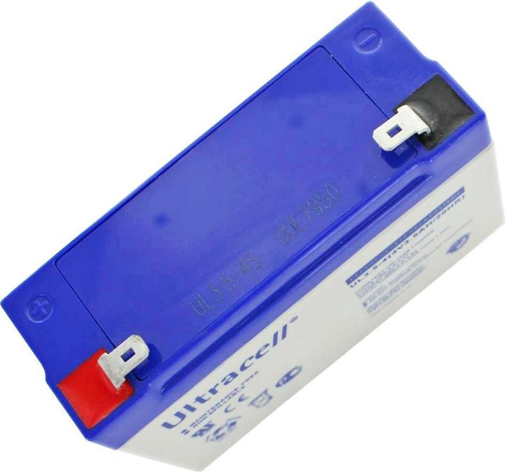Produktbild Ultralife Akku UL3.5-4, 4 Volt Akku 3500mAh, passend für Sonnenschein A504/3.5S, 4,8mm Kontakte (4 V, 3.50 Ah)