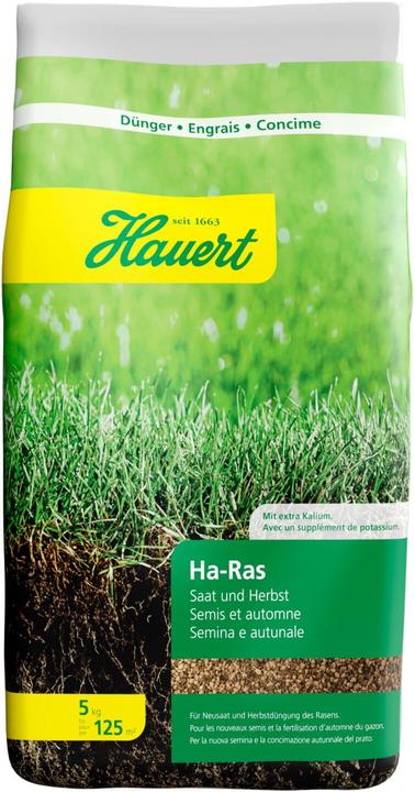 Hauert Ha-Ras Saat- und Herbstdünger (5 kg, 5 l)