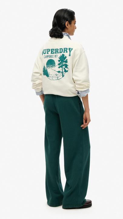 Produktbild Superdry Essential Jogginghose mit Logo und weitem Bein (L)