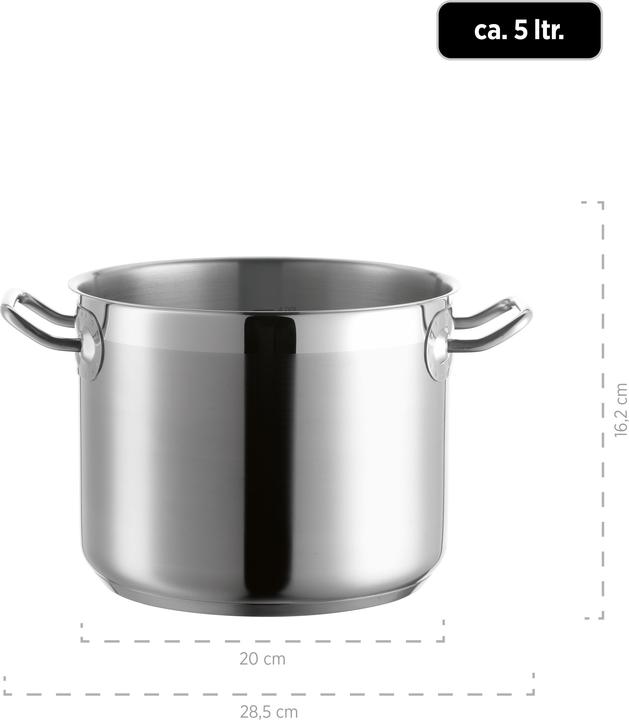 Productafbeelding Mäser Professioneel (20 cm, Steelpan, Roestvrij staal)