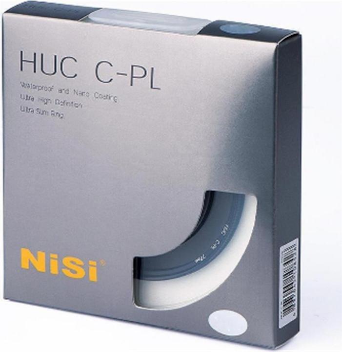 Actual product image Nisi HUC C-PL Pro Nano (82 mm, Polarizing filter)