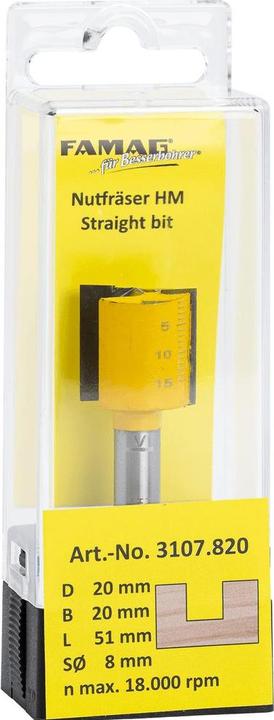 Actual product image Famag Mill