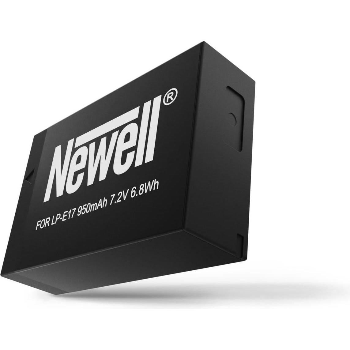 Newell batteria Canon LP-E17 (Batteria della fotocamera), Alimentatore fotocamera, Nero