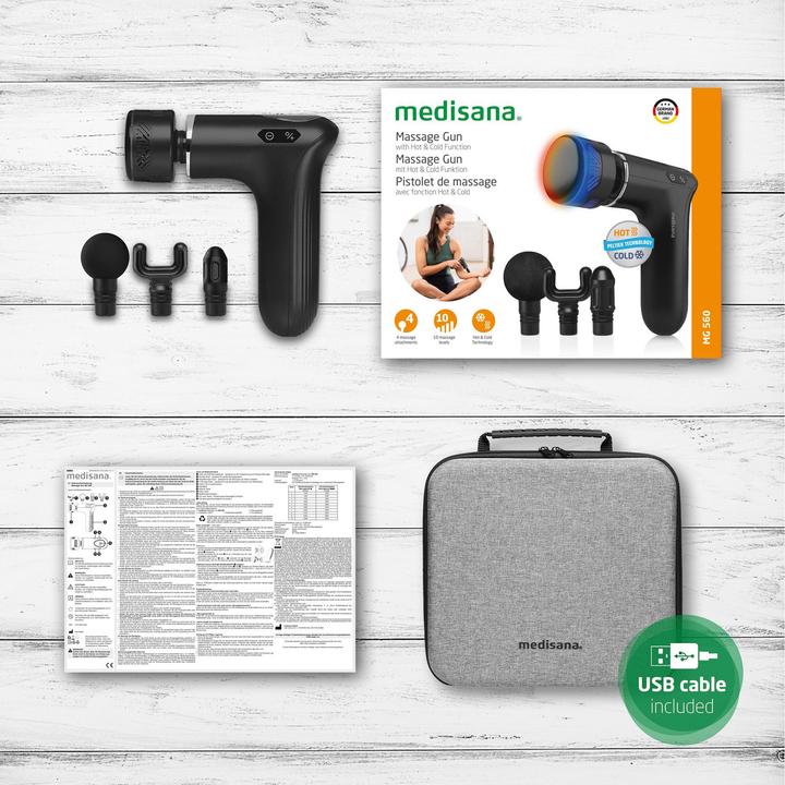 Image du produit Medisana MG 560 Heiss&Kalt (10 Marches, 150 min)