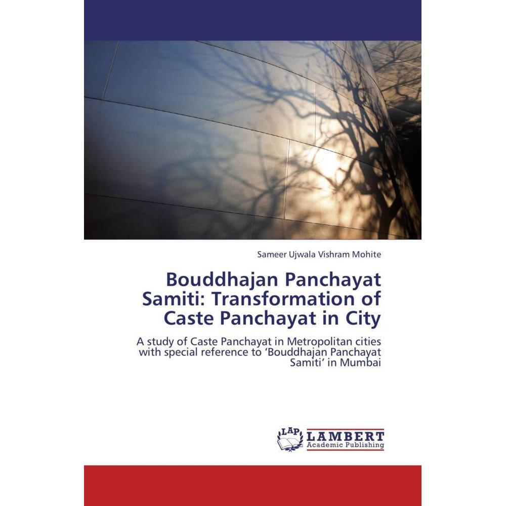Bouddhajan Panchayat Samiti: Transformation of Caste Panchayat in City, Fachbücher