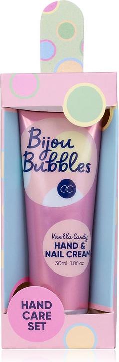 Actual product image Accentra Hand care set BIJOU BUBBLES in gift box, incl. 30ml hand & nail cream, nail file, fragrance: Vanilla (Manicure set)