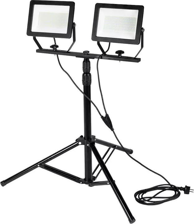 Actual product image Neo Reflector double 2x100W SMD LED 2 x 8500lm with stand 1.8m (17000 lm)