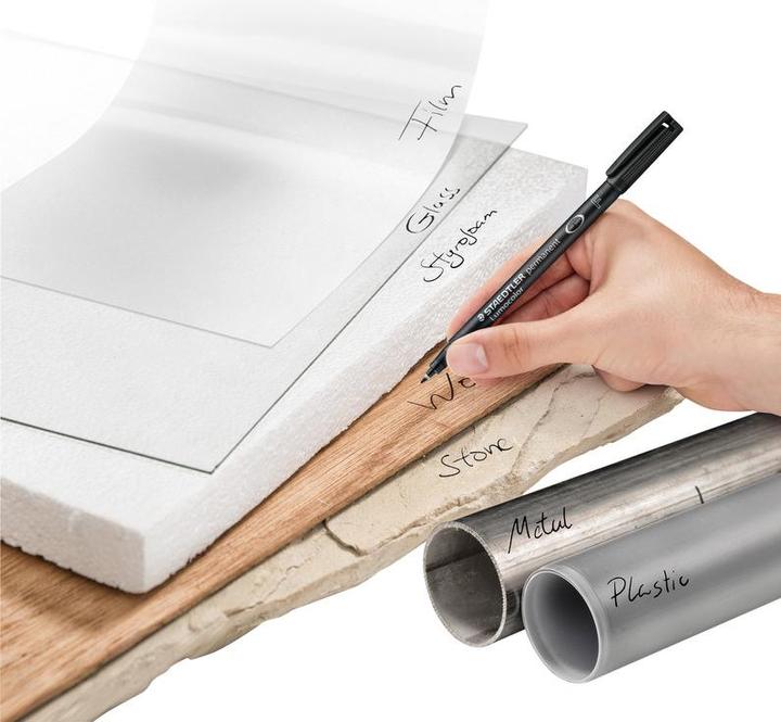 Actual product image Staedtler Lumocolor permanent (Black, 0.60 mm, 1 x)