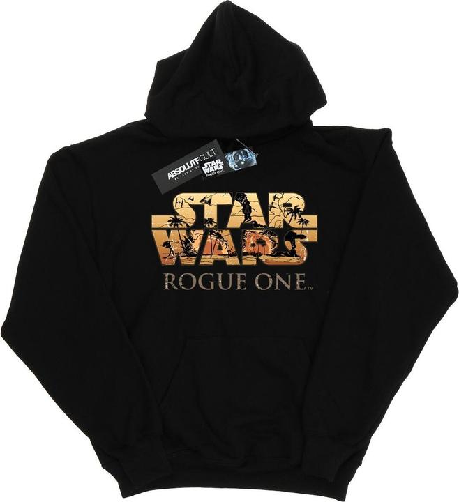 Immagine prodotto Star Wars Rogue One Logo Scene Felpa con Cappuccio Uomo (XL)