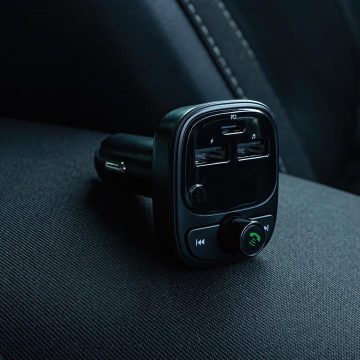 Image du produit Forever Transmetteur FM Bluetooth TR-370 noir