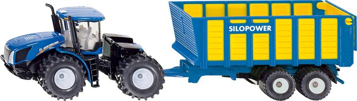 Actual product image Siku New Holland articulated trailer with silage wagon